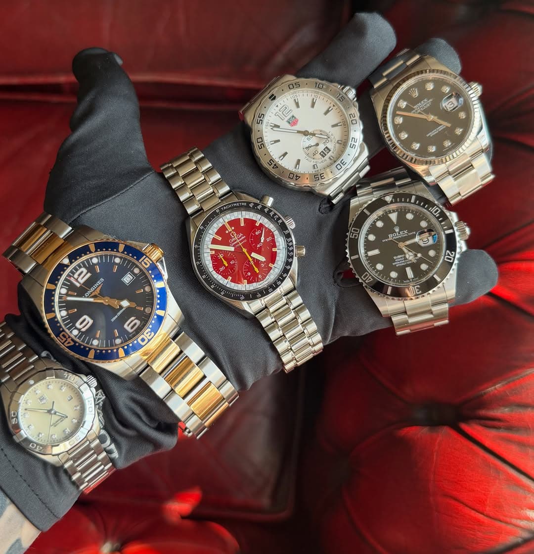 A selection of pre-owned watches held by The Forrest Watch Exchange